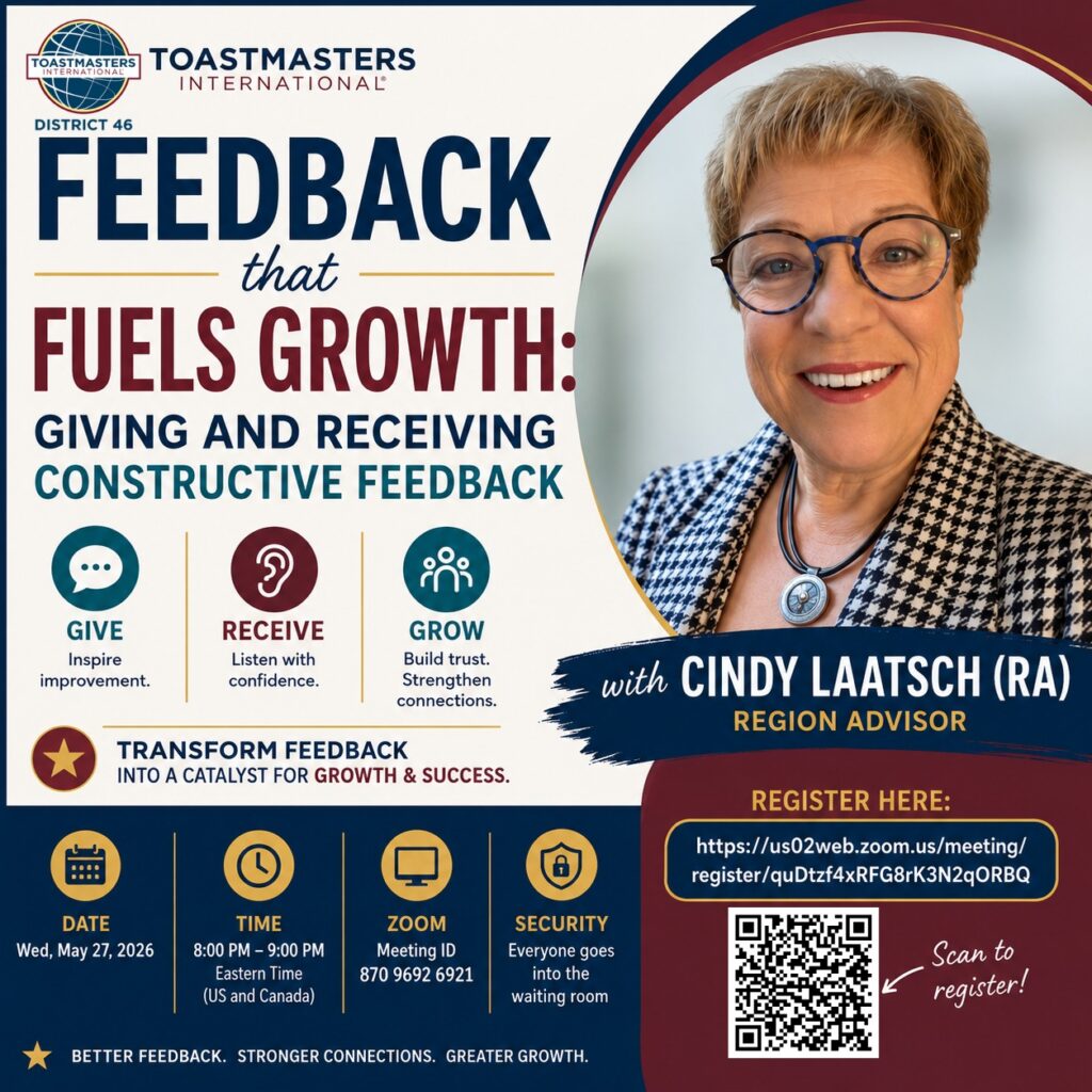 Mike Raffety Feedback That Fuels Growth: District 46 Members Learn the Art of ...